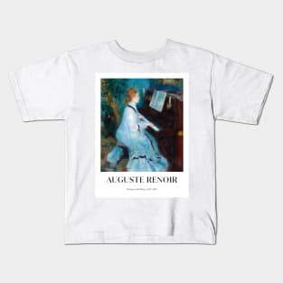 Woman at the Piano - Poster Kids T-Shirt